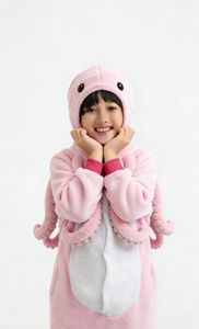 Conjunto <span class=keywords><strong>de</strong></span> Pijama <span class=keywords><strong>de</strong></span> una Pieza <span class=keywords><strong>de</strong></span> Terciopelo Ecológico Haoxuan con Diseño <span class=keywords><strong>de</strong></span> <span class=keywords><strong>Pulpo</strong></span> Rosa <span class=keywords><strong>para</strong></span> Niños, Unisex, Estilo <span class=keywords><strong>de</strong></span> Dibujos Animados, <span class=keywords><strong>Disfraz</strong></span> <span class=keywords><strong>para</strong></span> Jugar a Ser Otros - Product Image 2