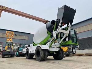 Camion malaxeur à béton autochargeur 3m3 4m3 avec pompe - Product Image 2