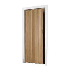 High Quality Homestyle Regent PVC Folding Door Fits 36" Wide X 80" High Oak Woodgrain Color