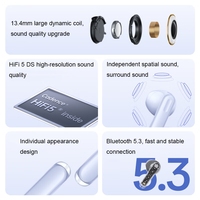 Earphone Olahraga Nirkabel OPPO Enco Air3, Tahan Air IP54, Semi-in-ear, Peredam Kebisingan