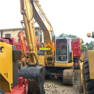 Excavadora Komatsu PC128-8 128US 160-7 de 12 Toneladas, Usada con Pocas Horas de Trabajo, Excavadora de Orugas Japonesa Komatsu, Máquina de Ingeniería con Cilindro Excavador - Product Image 4