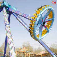 Manège à Pendule Rotatif Extrême de Haute Qualité pour Parc d'Attractions, Équipement Commercial d'Extérieur pour Propriétaires de Carnavals