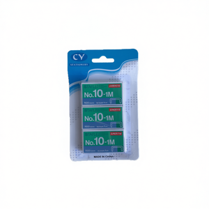 CV Stationery Staples No.10-1M 1000pcs Pack Made In China - Product Image 1