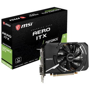 GeForce GTX 1660ซุปเปอร์6G AERO ITX การ์ดจอเล่นเกมพร้อมหน่วยความจำ GDRR6รองรับ Mini ITX เคส MSI GTX 1660 Super 6G Aero - Product Image 2