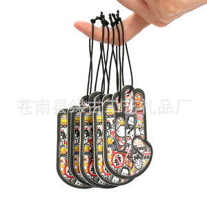 Láminas de Papel Absorbente con Dibujos Animados para Aromatizar el Coche, Accesorios para Coche, Colgantes de Perfume para Rejillas de Ventilación, Láminas Aromáticas para Coche - Product Image 4