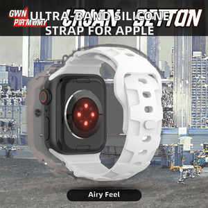 <span class=keywords><strong>Correa</strong></span> de Silicona Ultra-Band para <span class=keywords><strong>Apple</strong></span> <span class=keywords><strong>Watch</strong></span> Series 7 8 9 10 SE <span class=keywords><strong>6</strong></span> 2 3 44mm 40mm 45mm, Brazalete Transpirable - Product Image 3