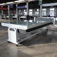 Table intelligente grand format 1732 5 pieds * 10 pieds Prix d'usine Table intelligente 1732 Laminateur à plat grand format manuel Applicateur à plat