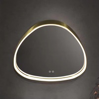 Espejo de Vanidad con Iluminación LED, Antivaho, Táctil, de Pared, con Clasificación IP65 y 3 Años de Garantía, para Apartamentos, Hoteles y Baños