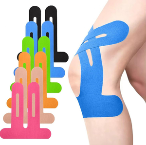 Cinta Kinesiológica Precortada al por Mayor con Pegamento Acrílico, Resistente al Sudor, para Protección de Rodilla en Deportes como Correr y Baloncesto - Product Image 2