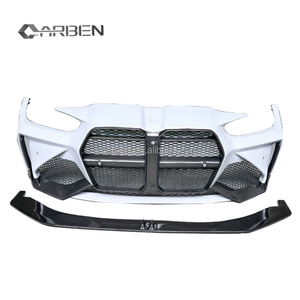 Paraurti Anteriore e Profilo in Fibra di Carbonio Adatti per <span class=keywords><strong>BMW</strong></span> M3 G80, M4 G82 e <span class=keywords><strong>Carrozzeria</strong></span> G8X. - Product Image 1