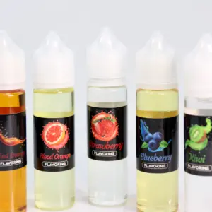 Tabaco fumado sabor fruta sabor aroma líquido Sabores em CRC conta-gotas garrafa 60ml