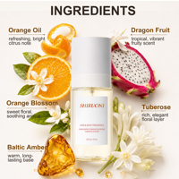 Semprotan Rambut dan Tubuh OEM Orange Oil Dragon Fruit Biotin Relaxed Spirits dengan Satu Semprotan Menyegarkan Rambut dan Tubuh, Tahan Lama