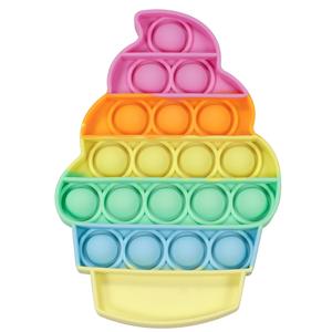 Juguete sensorial de burbuja con forma de caja de helado, tortuga Animal, antiestrés, para apretar el estrés y el autismo, <span class=keywords><strong>pulsera</strong></span> - Product Image 4