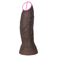 Vente en gros usine : Dildo réaliste extra large en silicone souple double densité, simulation énorme et épaisse, plusieurs tailles, 100% étanche