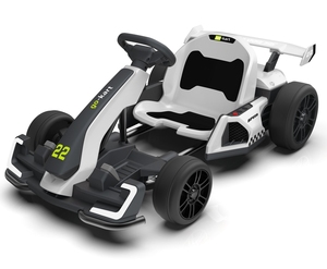 <span class=keywords><strong>Go</strong></span>-Kart Elettrici da Corsa 150W con Doppia Trazione, Grande Potenza, Pedale Elettrico per Drift, per Bambini e Adulti, Batteria 24V 5AH - Product Image 3