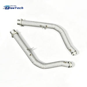 ท่อดาวน์ไปป์สำหรับรถเมอร์เซเดสเบนซ์ G63 W463A AMG V8 4.0L M177แฝดเทอร์โบ304สเตนเลสท่อไอเสียสำหรับรถแข่ง - Product Image 3