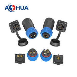 אנרגיה חדש טעינה רכב חשמלי 2 ~ 5pin k25 חוט 35a לפנל הר מחבר רכב פלסטיק ip67 זכר תקע נקבה - Product Image 4
