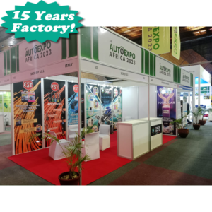 Fiera di design personalizzato attrezzature per la fiera di tessuti per abbigliamento tessuti stand per abbigliamento e tessile esposizione - Product Image 4