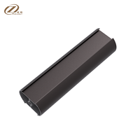 Système de garde-corps sur mesure en aluminium 6063, finition thermolaquée, conception de support de charge, découpe et pliage de sections, série 6000
