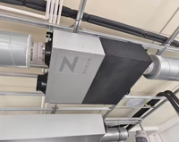 Système de ventilation à récupération de chaleur ERV HRV pour 200 mètres carrés, optimisation énergétique pour sous-sol et maison