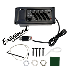 Gran oferta, pastillas de ecualizador de guitarra acústica de, logotipo personalizado, aplicación de bajos, Material plástico, <span class=keywords><strong>precio</strong></span> bajo sin batería - Product Image 1