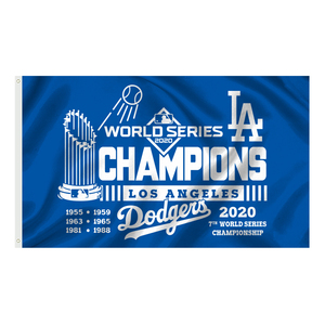 Drapeau des Dodgers en polyester double face pour la MLB, 3 pieds * 5 pieds, drapeau des Dodgers personnalisé, drapeau d'équipe de la NFL - Product Image 5