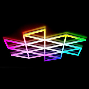 Éclairage LED incurvé hexagonal pour garage, étanche, idéal pour les tunnels et abris de lavage de voitures professionnels - Product Image 5