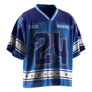 Jersey de Fútbol Americano Retro Personalizado, Tejido Transpirable y de Secado Rápido, Perfecto para Uso Diario Urbano - Product Image 5