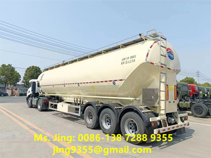 CLW 3-Axle 60 Cubic Meters Steel Semi-Trailer for Poultry Farm <strong>Chicken</strong> <strong>Bulk</strong> <strong>Feed</strong> Carrier Over 30000 kg Payload Hubei Origin - Product Image 5