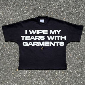 Camiseta Corta de Manga Corta Extra Grande para Hombre, Estampada Personalizada, 100% Algodón, Corte Cuadrado, Estilo Casual, Patrón de Alta Calidad, Transpirable - Product Image 5