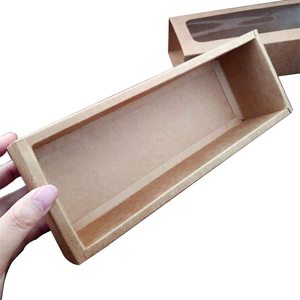 Popular Navidad Día de la madre Macaron <span class=keywords><strong>Donuts</strong></span> en 2020 caja de papel con ventana para comida - Product Image 2