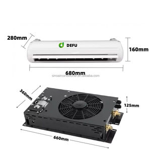 Batería Eléctrica Enfriador Estacionamiento Aire Acondicionado Camper 24V 12 V Rv Aire Acondicionado 12 Voltios - Product Image 1