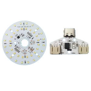 Carte PCBA LED Circulaire Personnalisée 1W-10W, Panneau PCB Rond/Carré en Aluminium pour Éclairage de Lampe - Product Image 5