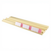 Supports de jeu de Mahjong en bois de pin de 19 "20" 21 "personnalisés avec poussoir pour les amateurs de Mahjong
