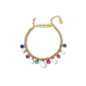 E395-B260-0429G Fashion <b>Beaded</b> <b>Bracelet</b> - Product Image 2