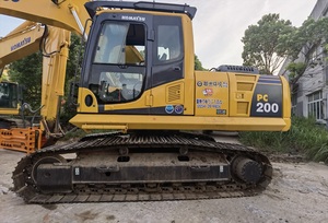 Nouveauté utilisé Komatsu PC 200 excavatrices marque japonaise 20 tonnes grande Performance moteur boîte de vitesses pompe à engrenages roulement - Product Image 3