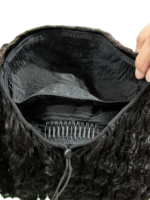 Perruque mi-tête en cheveux humains naturels, sans colle, aspect naturel, cheveux vierges, facile à porter, style protecteur pour femmes noires