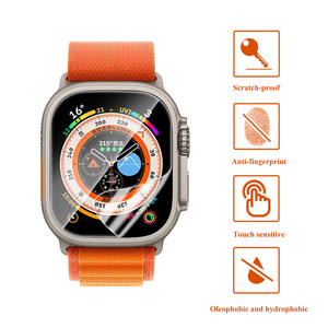 Precio bajo, Ganga, compra de materiales EPU, película de hidrogel antiarañazos HD de 49mm, Protector de pantalla de reloj inteligente para la serie <span class=keywords><strong>IWatch</strong></span> - Product Image 6
