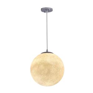Lámpara Colgante Esférica LED Acrílica con Forma de Luna, Altura Ajustable, para Escaparates de Tiendas de Arte Creativo, Restaurantes, Bares y Mostradores de Ropa - Product Image 3
