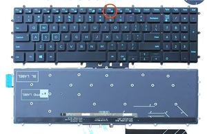 Novo Palmrest caso superior C tampa com teclado para Dell Inspiron 3579 3779 G3 peças de reposição portátil - Product Image 3