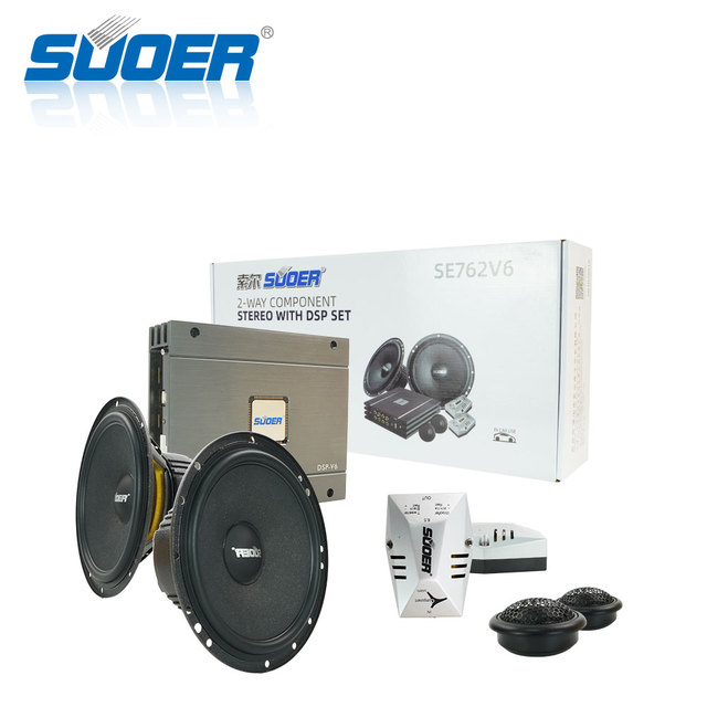 For Professional Class D DSP Power Car Speaker and Amplifier Set with Frequency Divider and Car Audio Horn Amplifier
