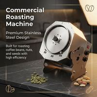 Machine de torréfaction commerciale automatique pour graines et noix : arachides, châtaignes, amandes, noix de cajou, graines de tournesol, graines de courge, graines de sésame