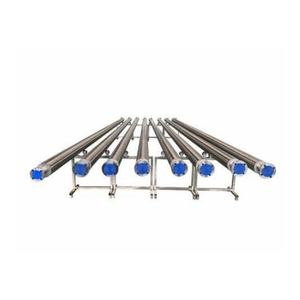 Tuyauterie à double enveloppe sous vide à économie d'énergie pour azote liquide 0,5-2 W/m, ligne de transfert de liquide cryogénique hydrogène avec raccords de tube - Product Image 4