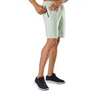 Premium collection men's casual workout <b>shorts</b> lightweight drawstring <b>shorts</b> elastic waist side <b>zip</b> <b>pocket</b> custom colors sizes - Product Image 3