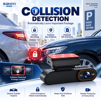 Perekam Video Dash Cam 4G LTE 2K Lensa Ganda dengan GPS, Penyimpanan Cloud, Monitor Parkir 24 Jam, Pemutaran Jarak Jauh & G-Sensor