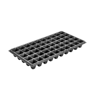 Plateau de germination robuste en plastique épais réutilisable pour la propagation de légumes et de fleurs en ferme et jardin