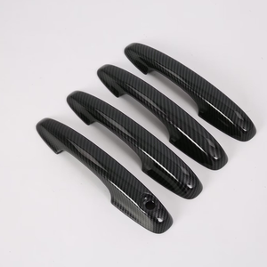 Colore in fibra di carbonio copertura della maniglia automatica sensore protezione del foro Trim Body Kit aggiornamento <span class=keywords><strong>accessori</strong></span> <span class=keywords><strong>per</strong></span> Auto <span class=keywords><strong>per</strong></span> <span class=keywords><strong>Ford</strong></span> <span class=keywords><strong>Focus</strong></span> Sedan 2022 - Product Image 3