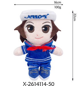 Xinhui Nouveauté transfrontalière <span class=keywords><strong>Stranger</strong></span> <span class=keywords><strong>Things</strong></span> : Peluche mignonne avec un personnage mangeant des fleurs - Product Image 1