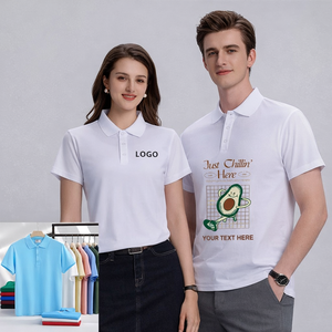 Chemise à manches courtes en polyester tissé 100 % personnalisable avec logo, unisexe, pour vêtements de travail d'entreprise et publicité commerciale - Product Image 1