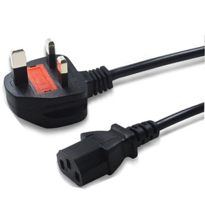 Anh nguồn điện 3pin cắm máy tính cáp điện Tước đóng hộp để BS 1363 anh dây điện máy tính điện cáp mở rộng dây - Product Image 4